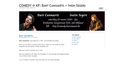 Desktop Screenshot of comedy.ksareinaart.be
