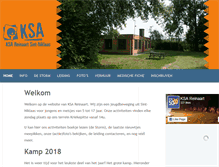 Tablet Screenshot of ksareinaart.be